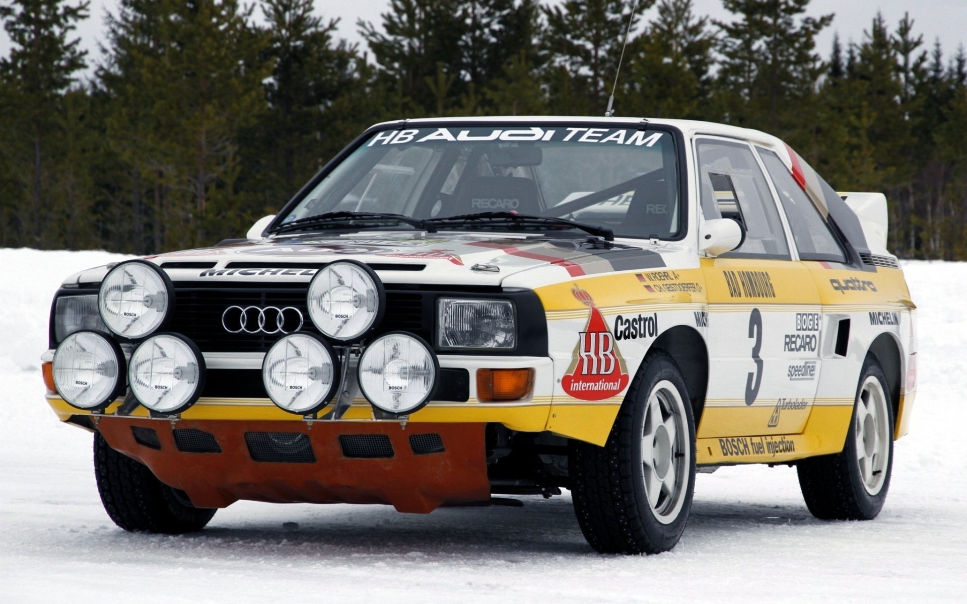 quattro groupe b rally car audi groupe b quattro audi rallye sport