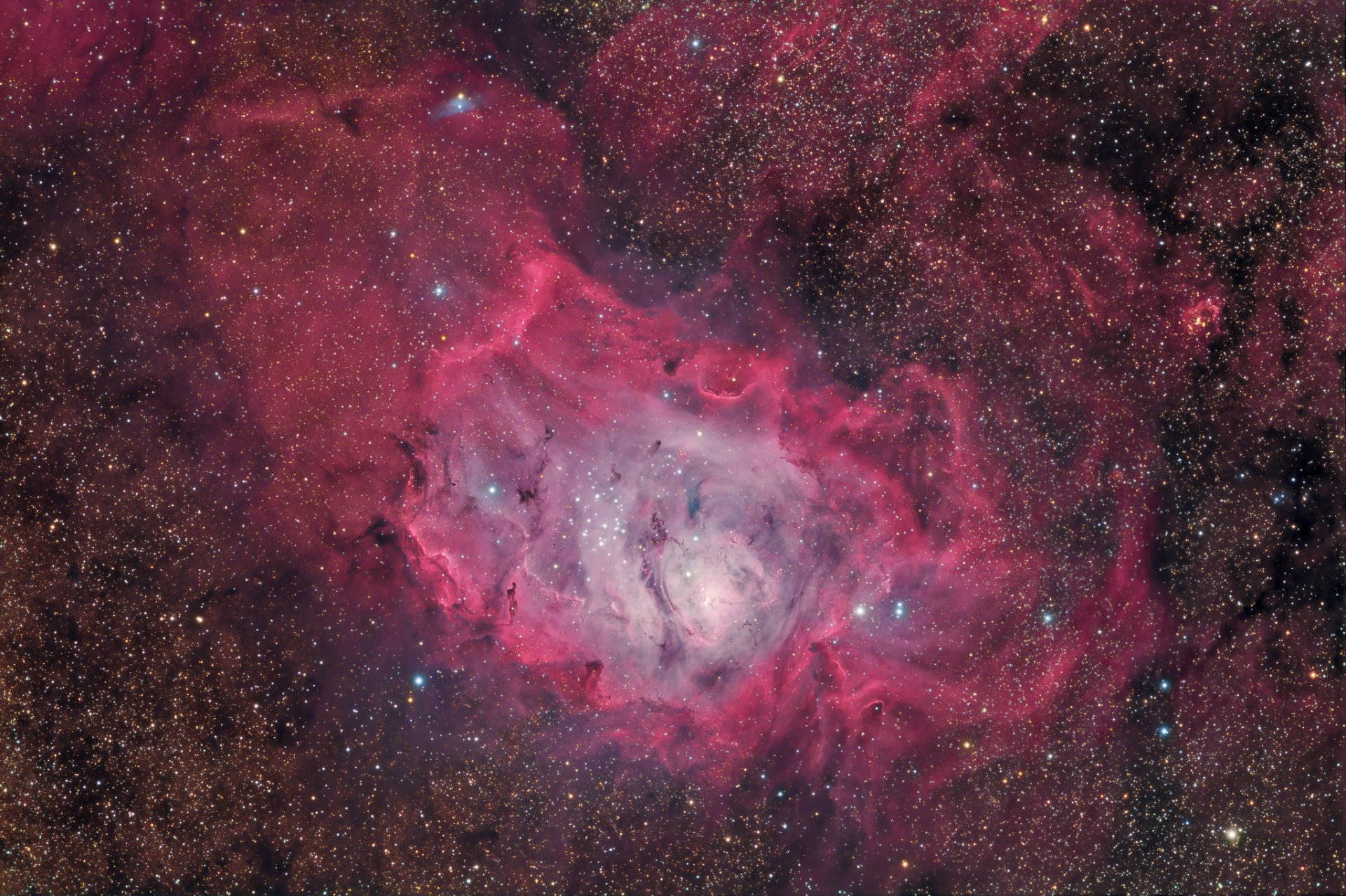 nebulosa laguna m8 constelación espacio universo cosmos