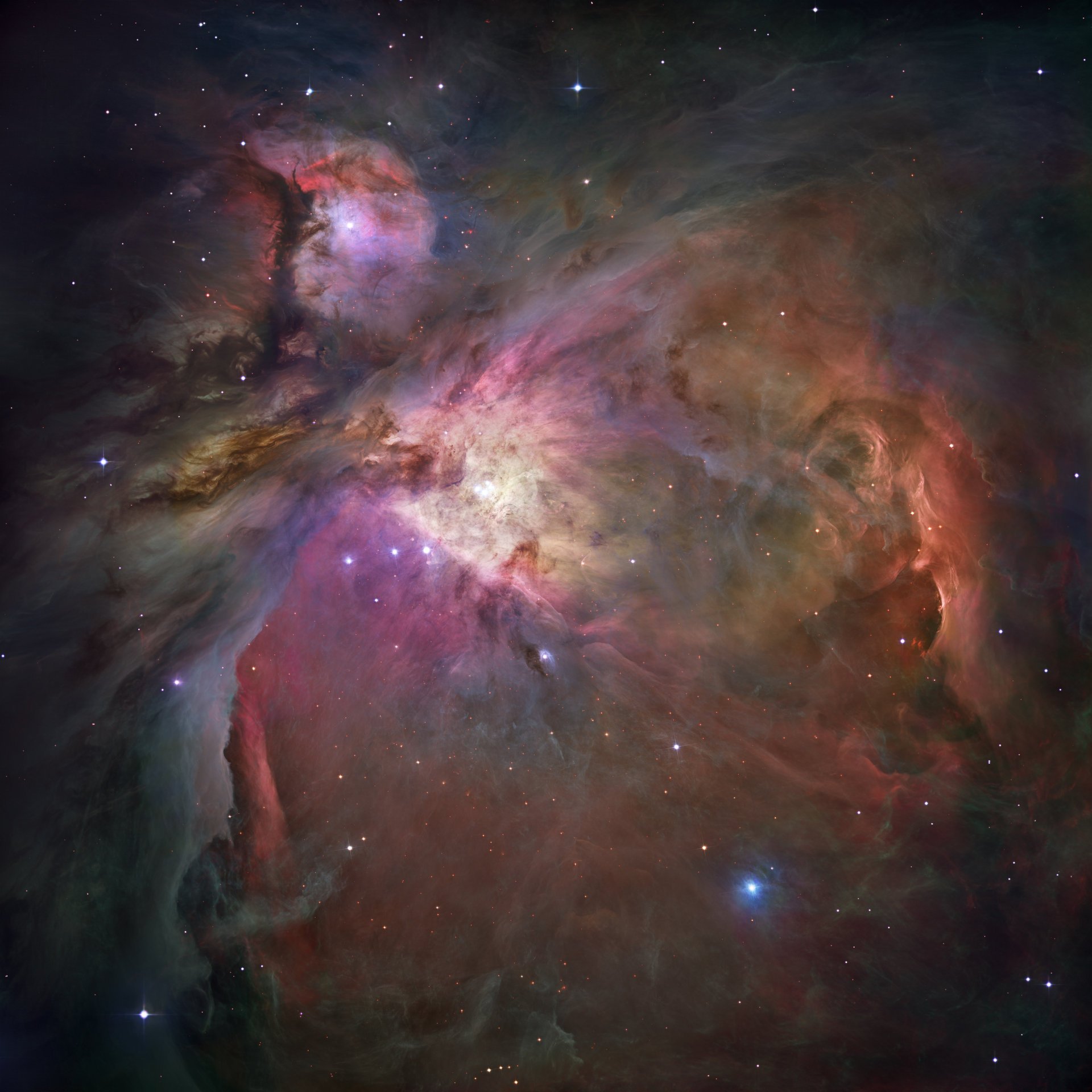 constellation d orion nebula étoiles nébuleuse