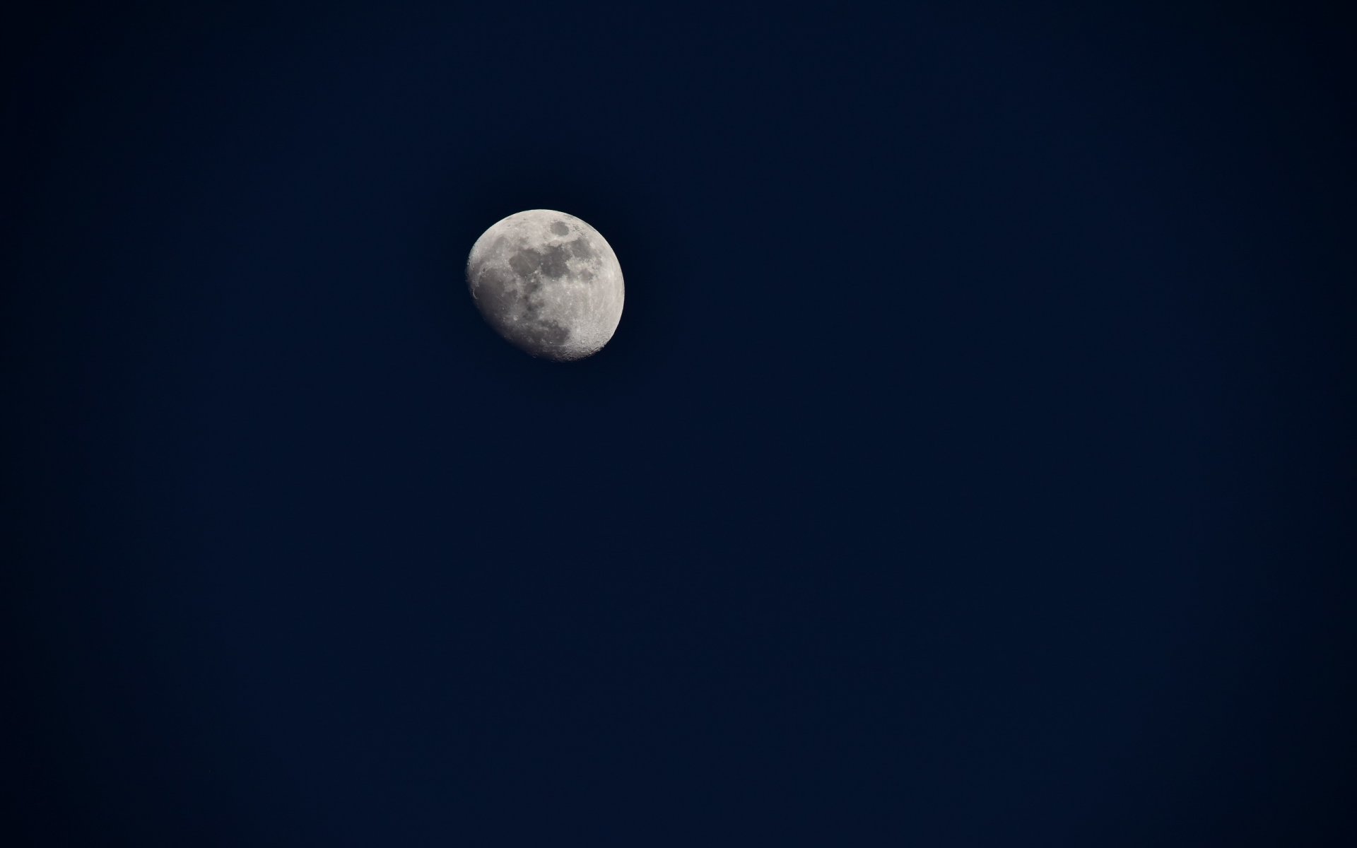 luna cielo noche