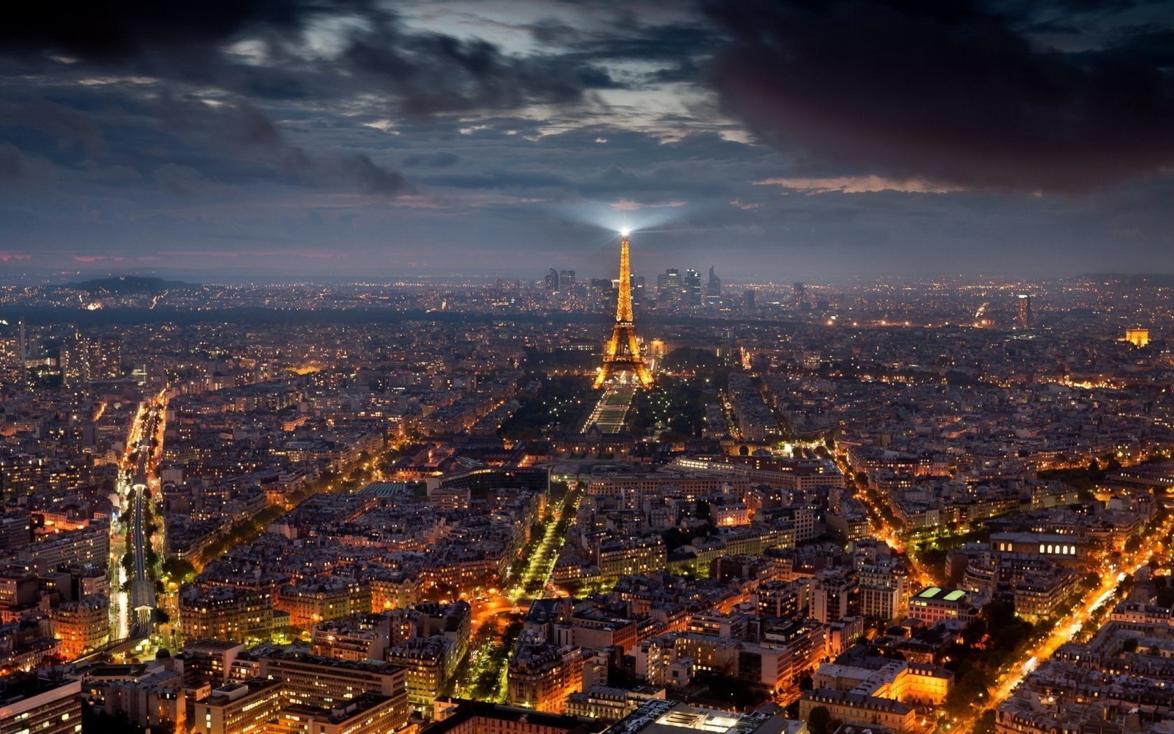 paris the city night