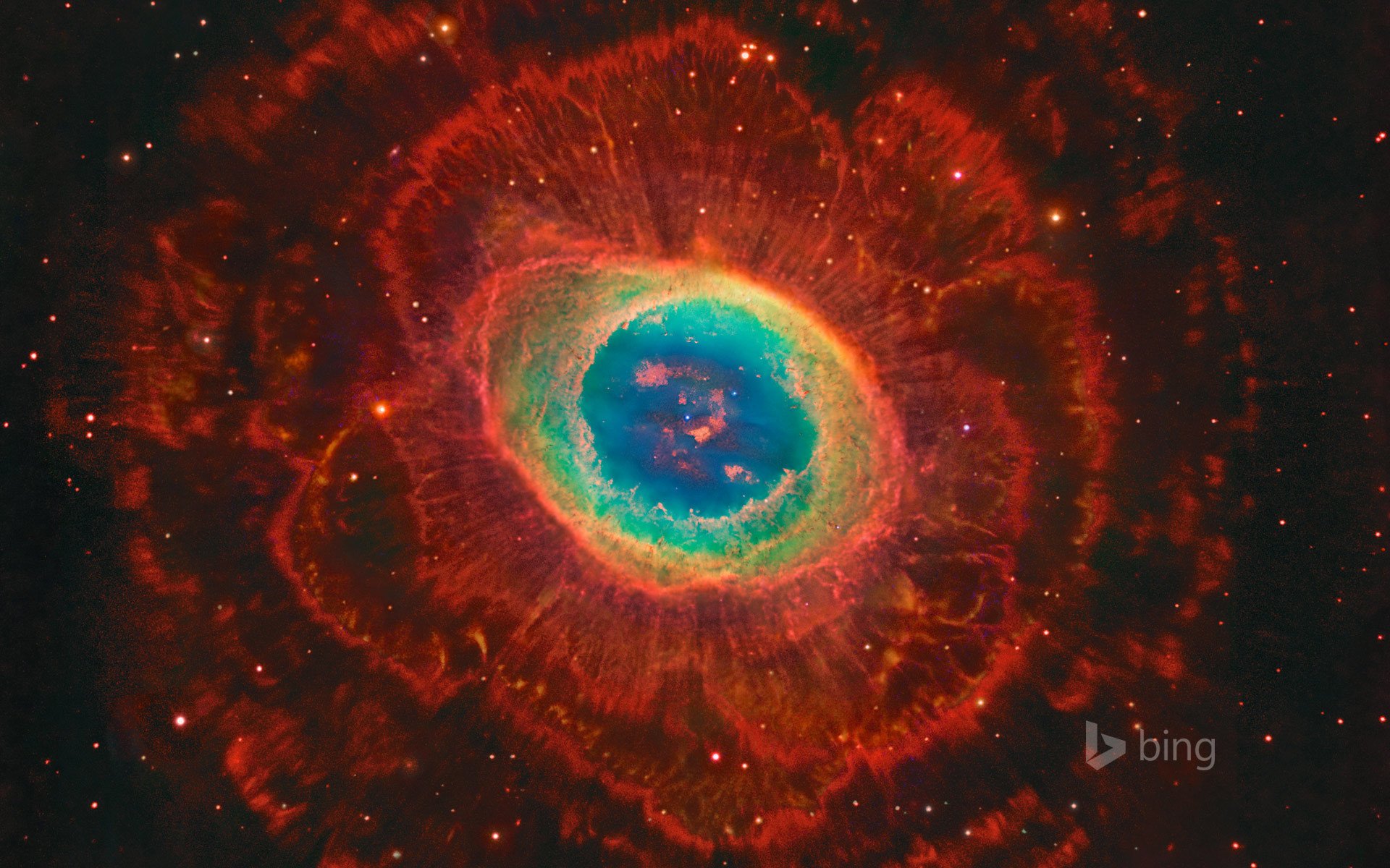 universe star ring nebula