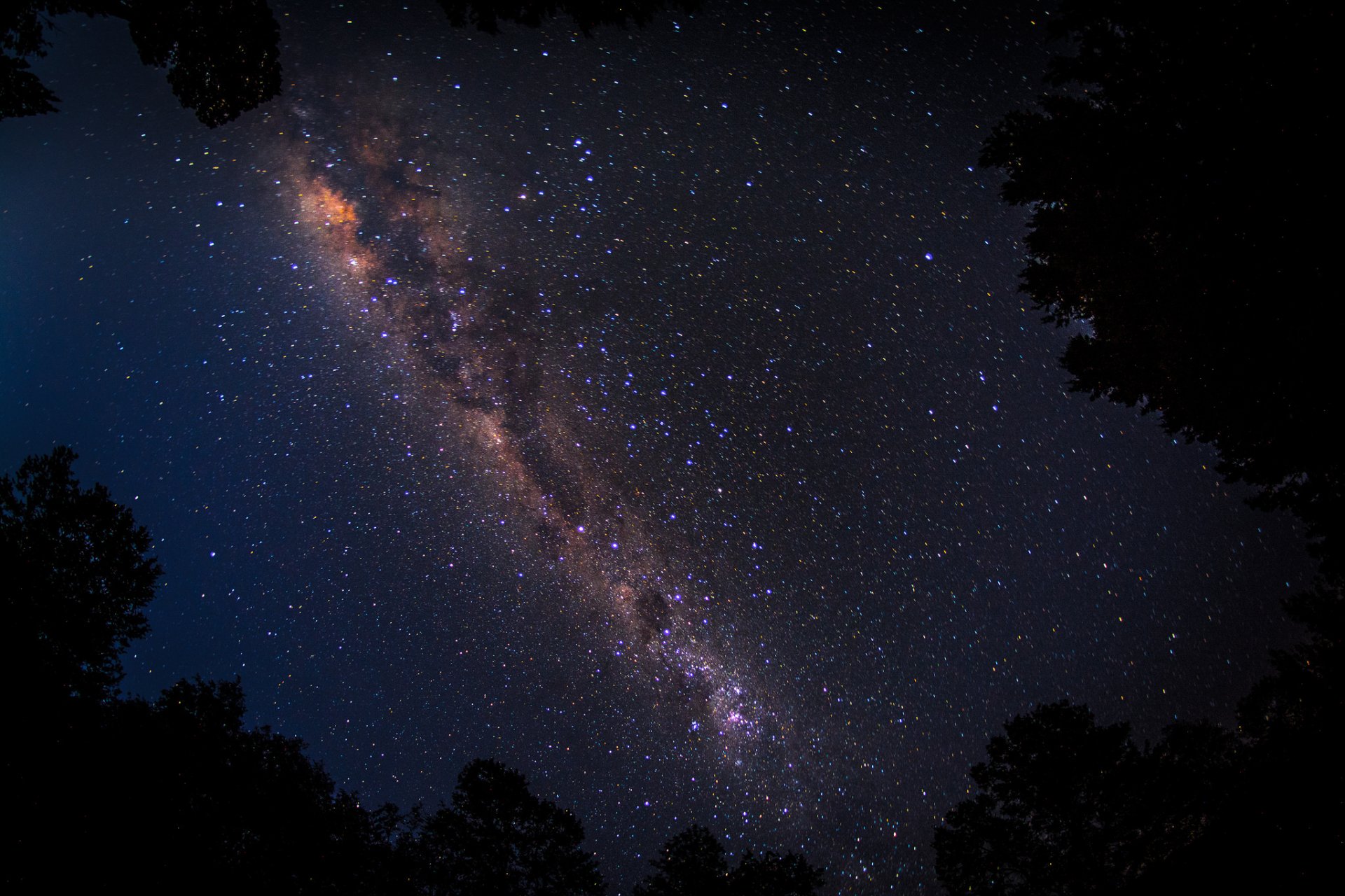 voie lactée nuit étoiles ciel