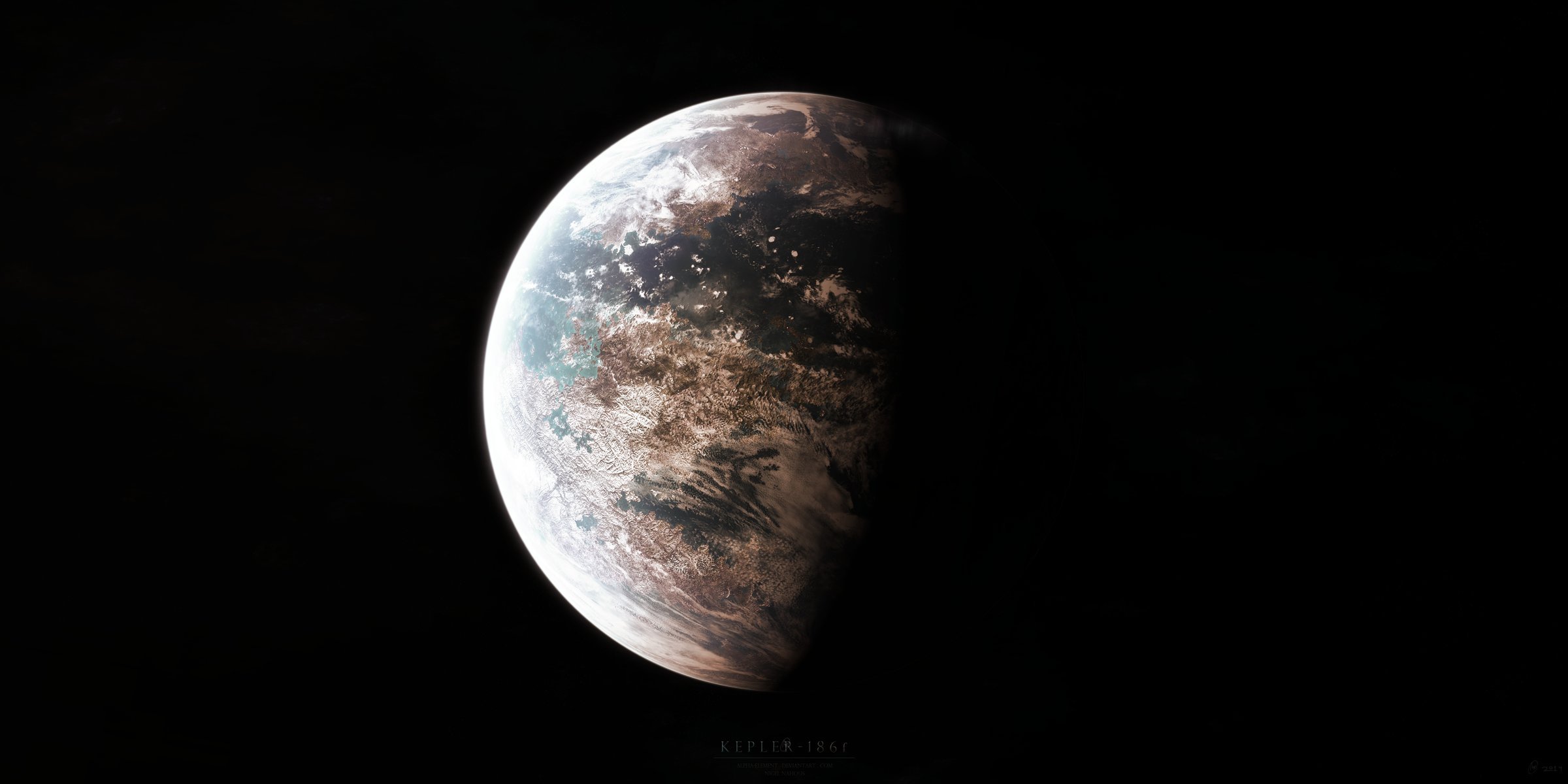 kepler-186 f exoplanète atmosphère océans