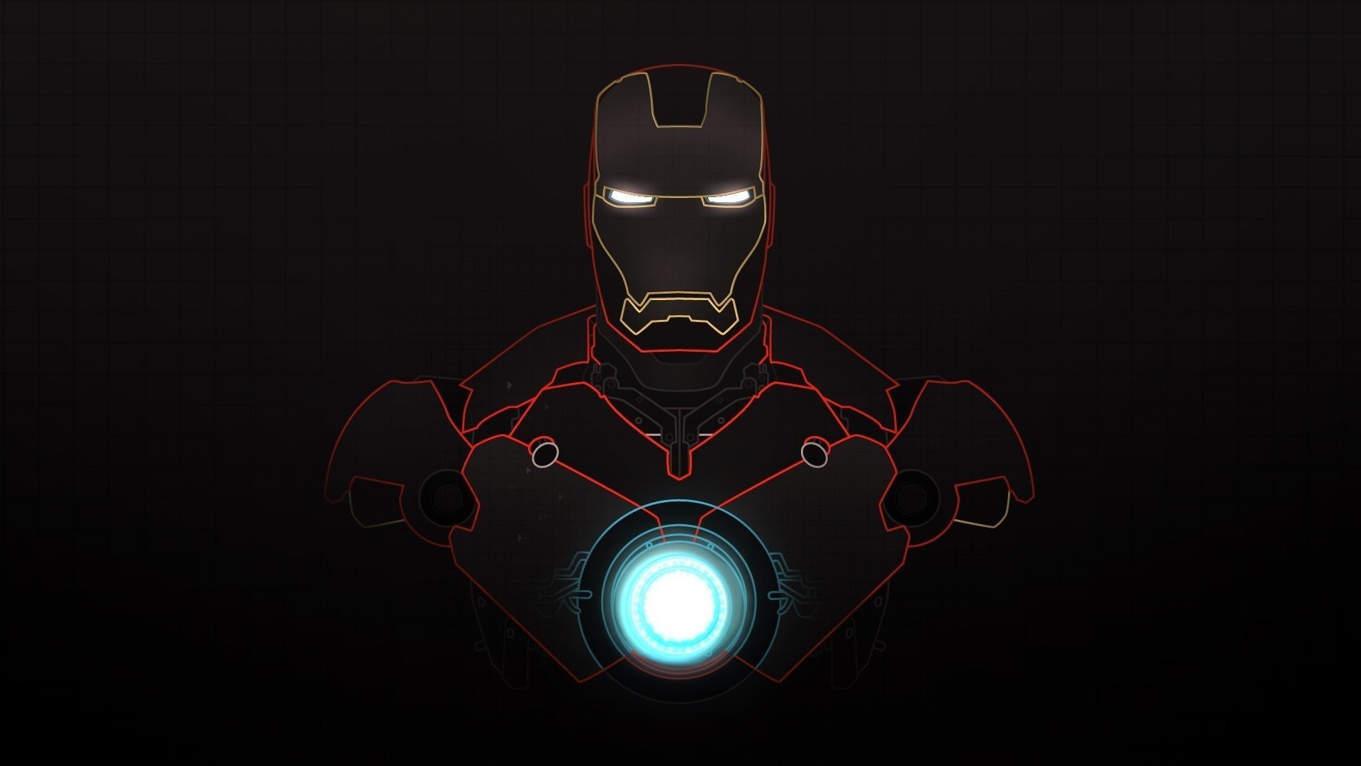 minimalismo iron man iron man