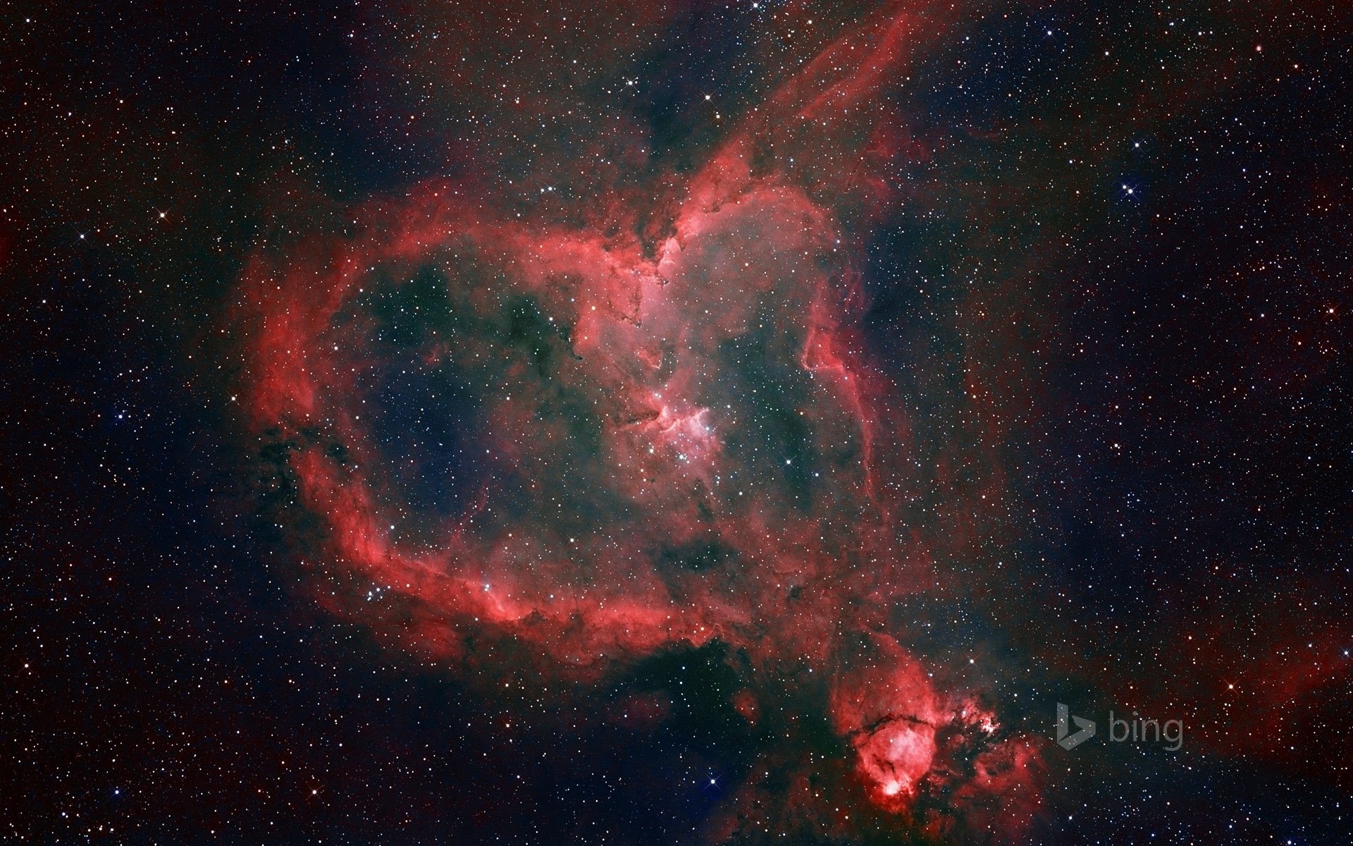 heart nebula star universe