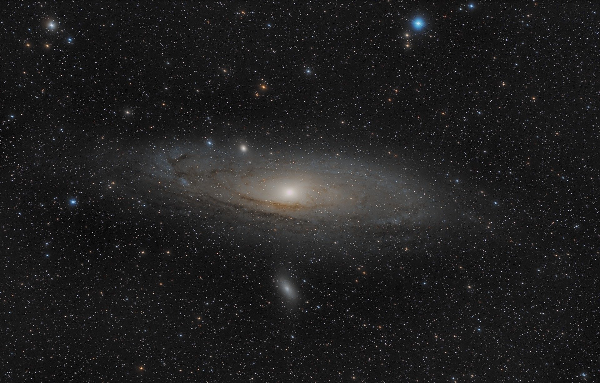 andromeda galaxy cosmos stars space