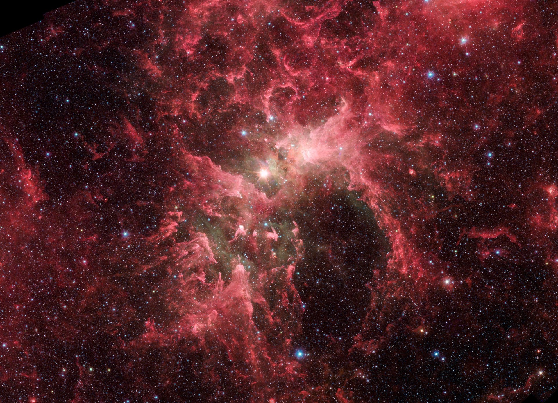 kosmos gwiazdy gromada gwiazd eta carinae nasza galaktyka wiatr słoneczny