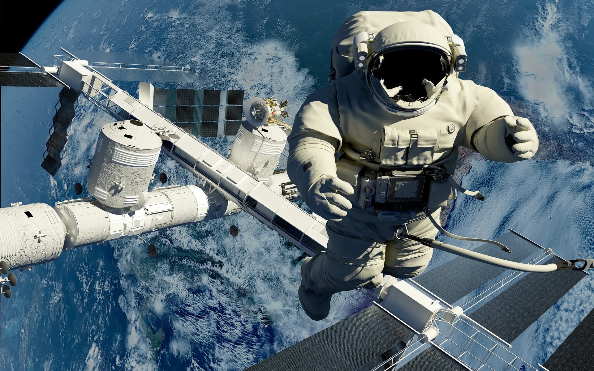 pace station exit spacewalk space cosmonaut