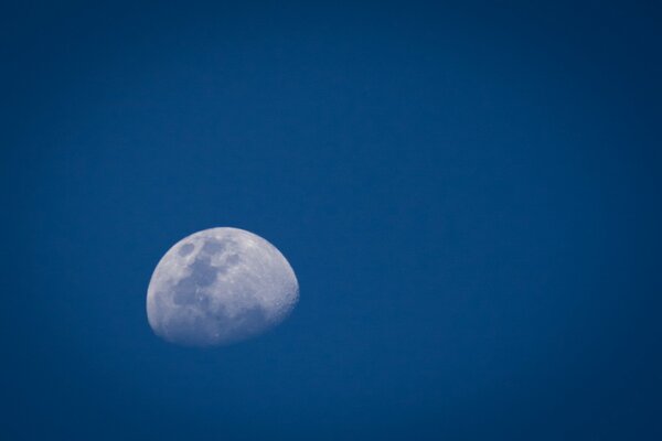 The moon is playing hide-and-seek in the firmament