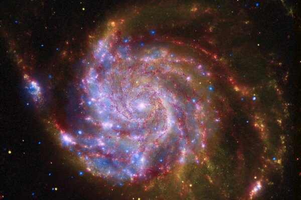 Мощное галактическое сверхскопление звездных тел