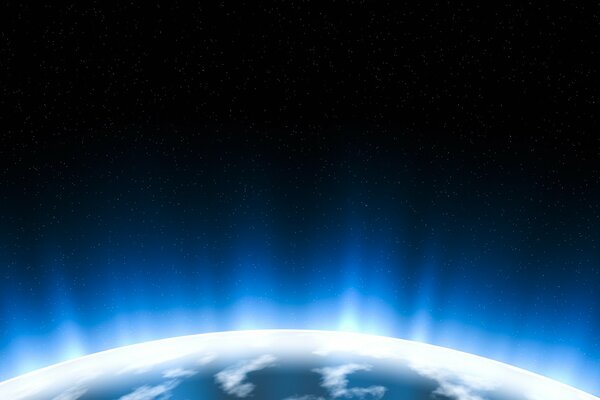 Una fantastica immagine del nostro pianeta Terra dallo spazio