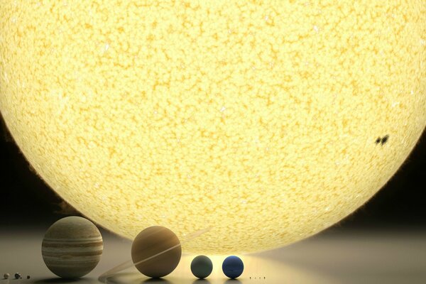 Hermosos fondos de pantalla de los planetas del sistema solar