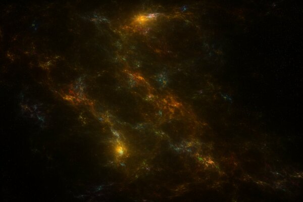 Galaxy Nebula blurring of a star