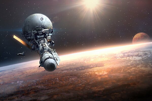 La estación espacial en órbita no es ficción, ya el planeta lanza estaciones orbitales al espacio