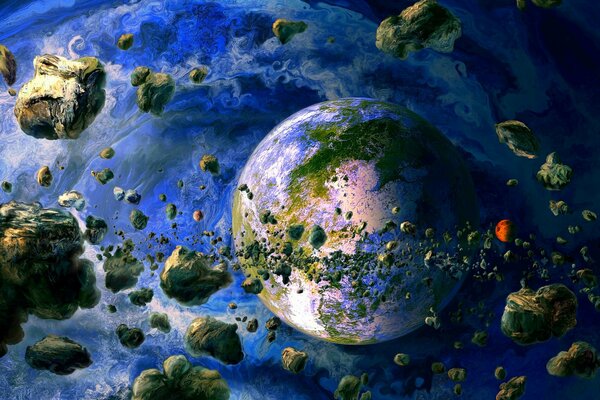 Cintura di asteroidi - pulitori Dell universo