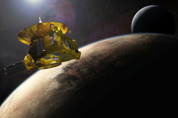 Automatische interplanetare Station, New Horizons auf dem Weg zum Pluto