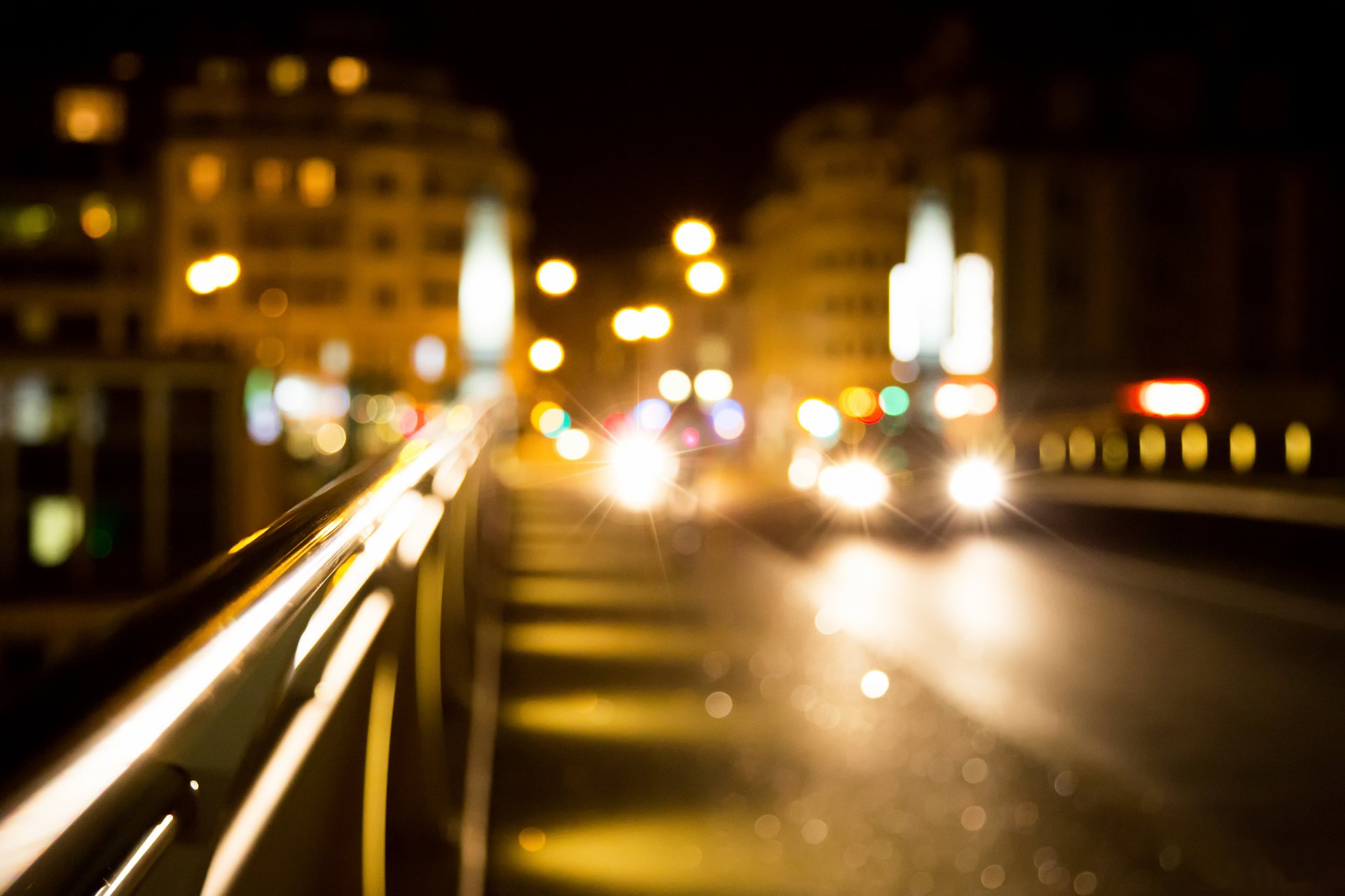 ciudad noche casa coche luces carretera luces luz bokeh desenfoque