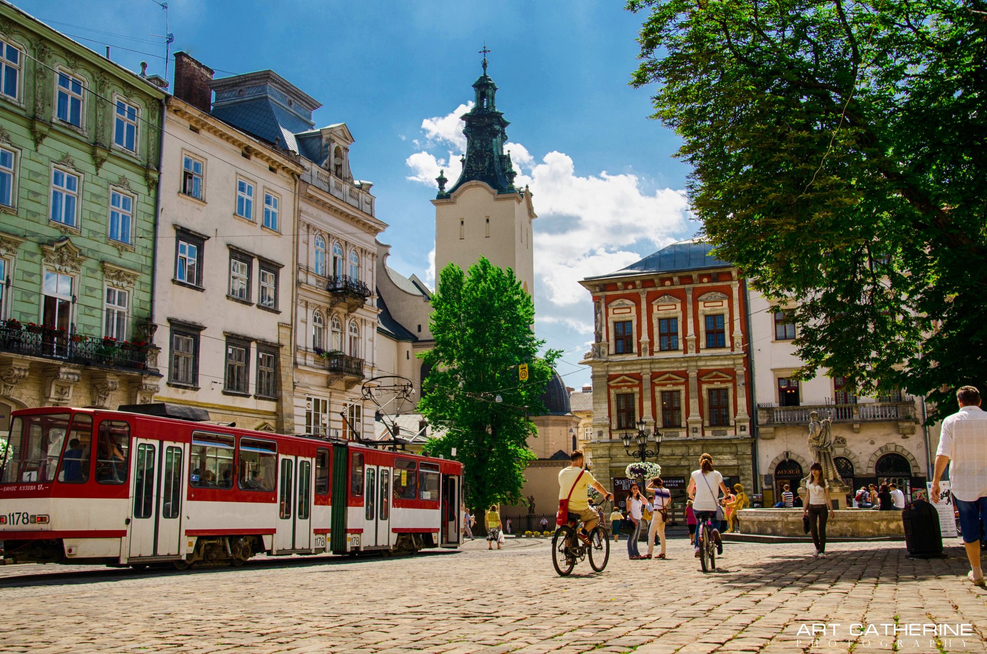 ukraina lwów miasto mist