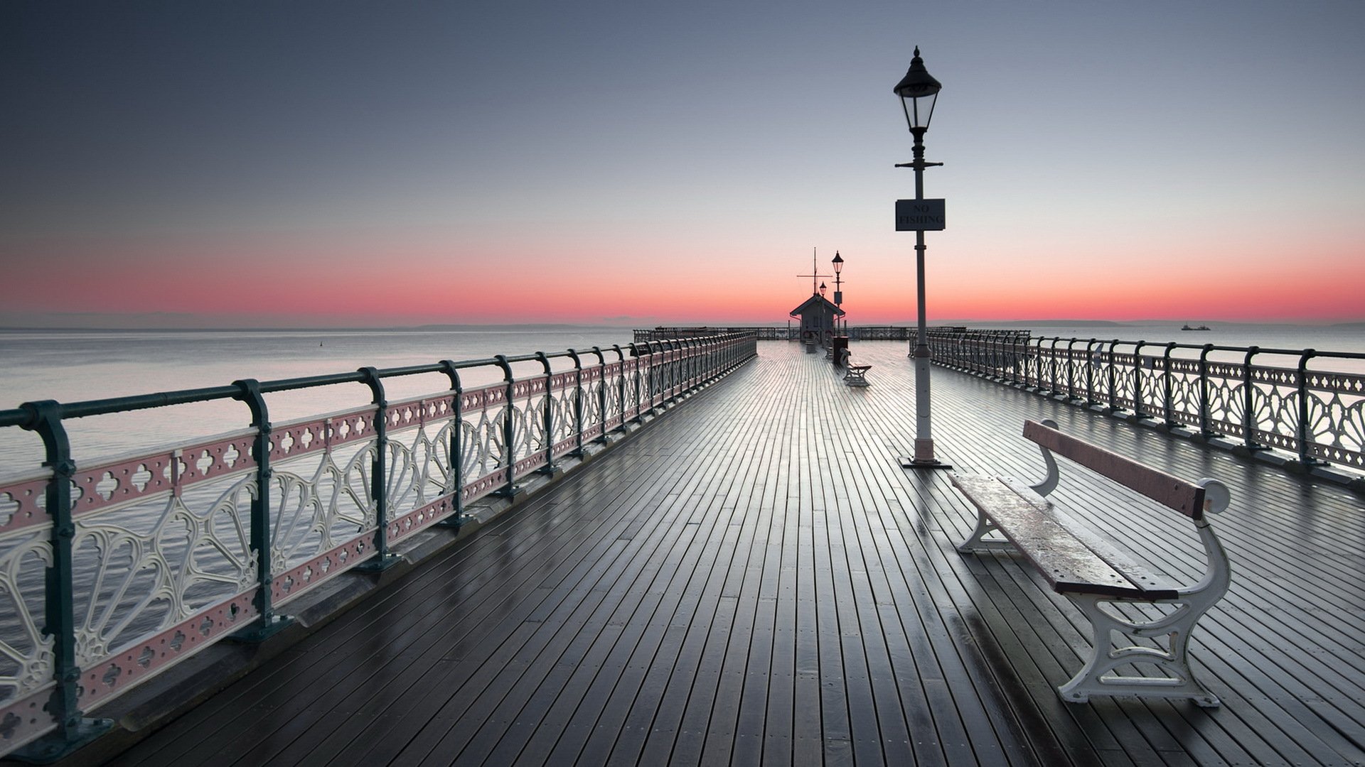 cardiff sunset bridge