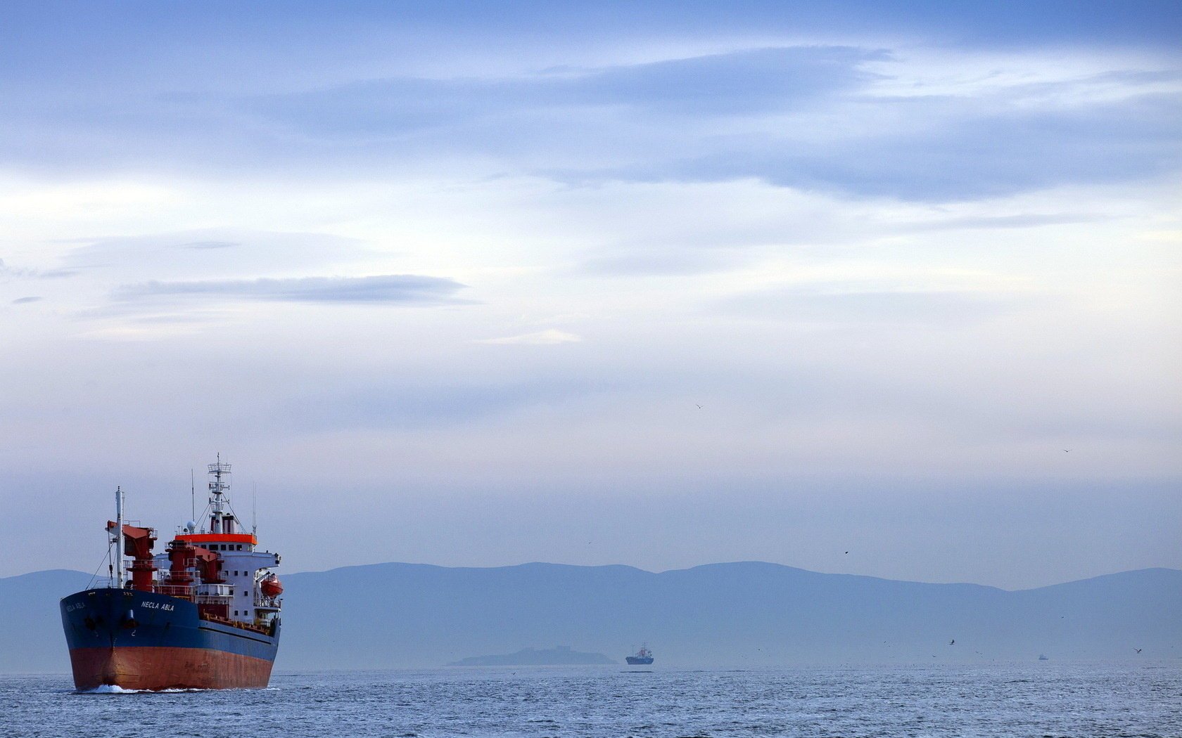 schiff meer landschaft