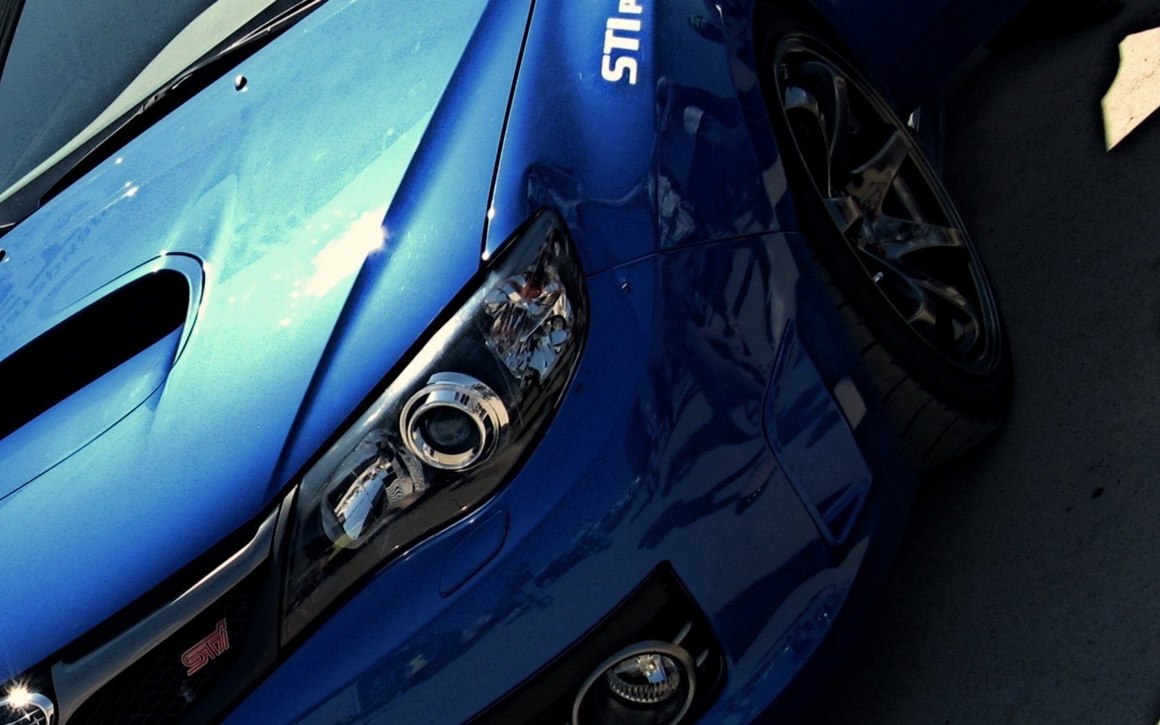 voiture impreza bleu auto subaru