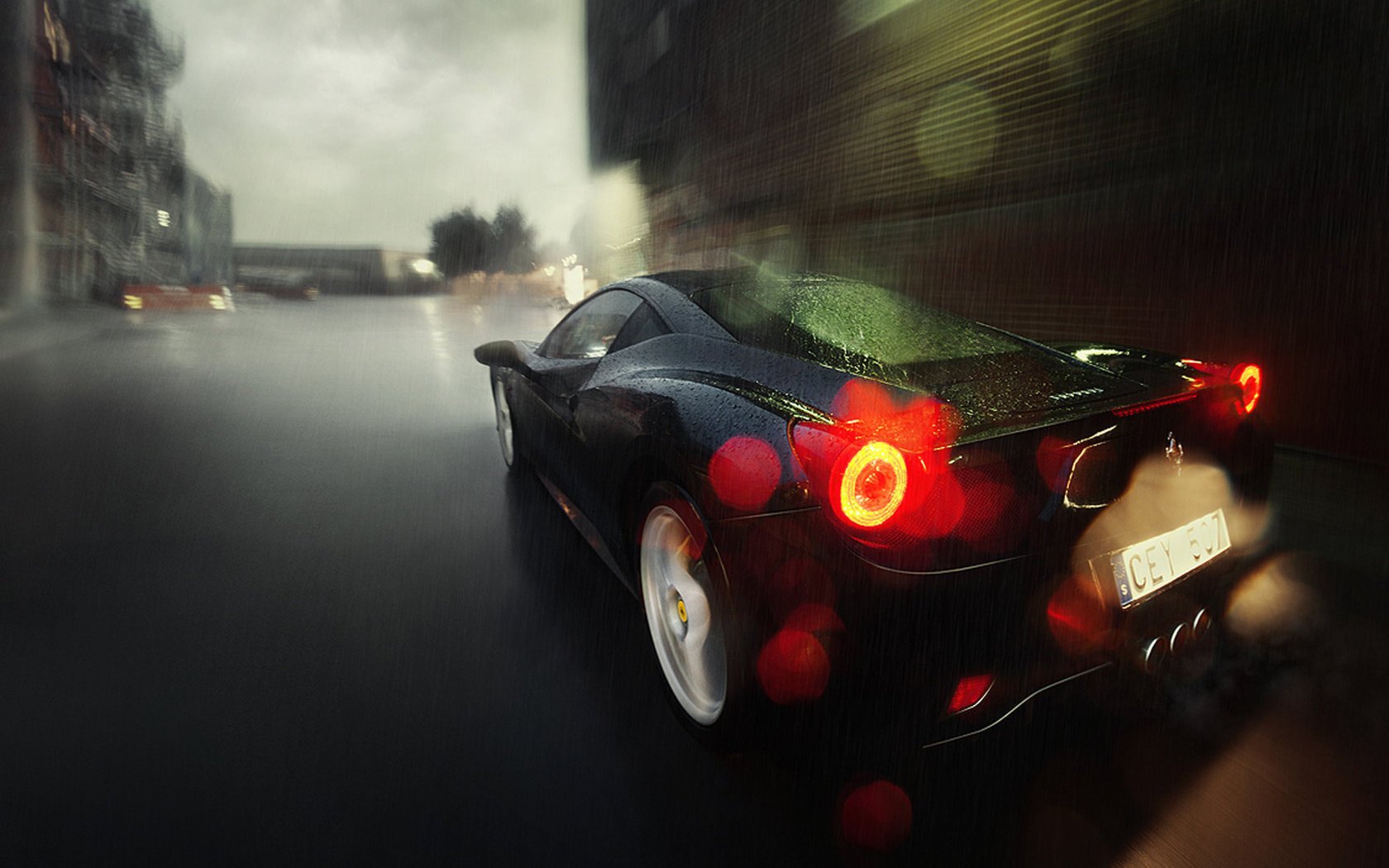 car auto straße auto ferrari stadt