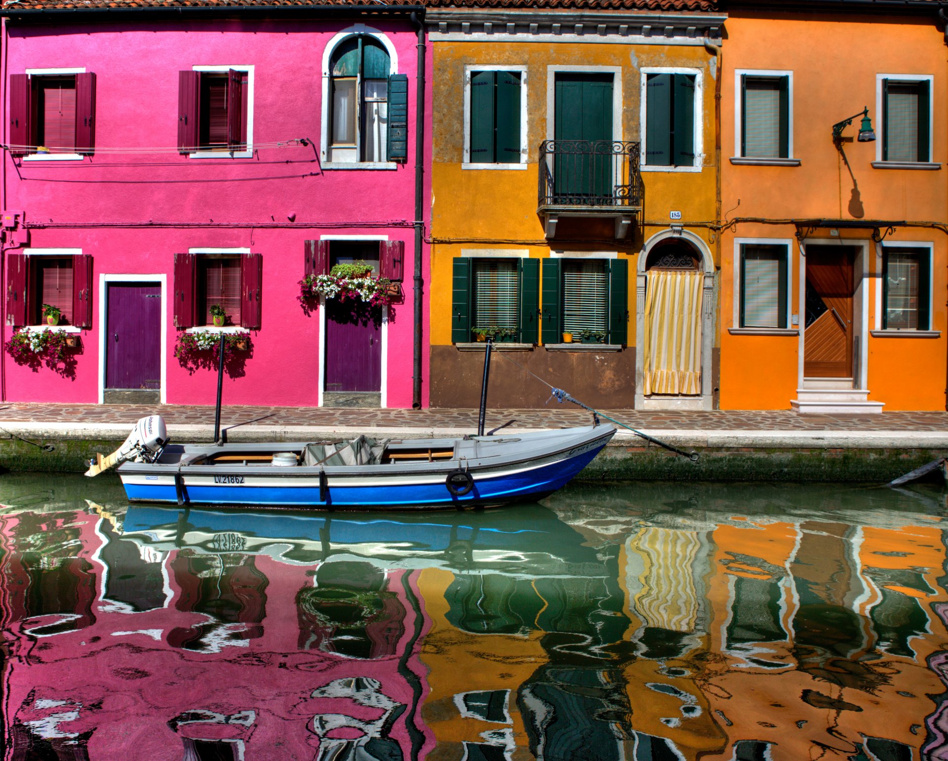 italie venise maison fenêtre canal