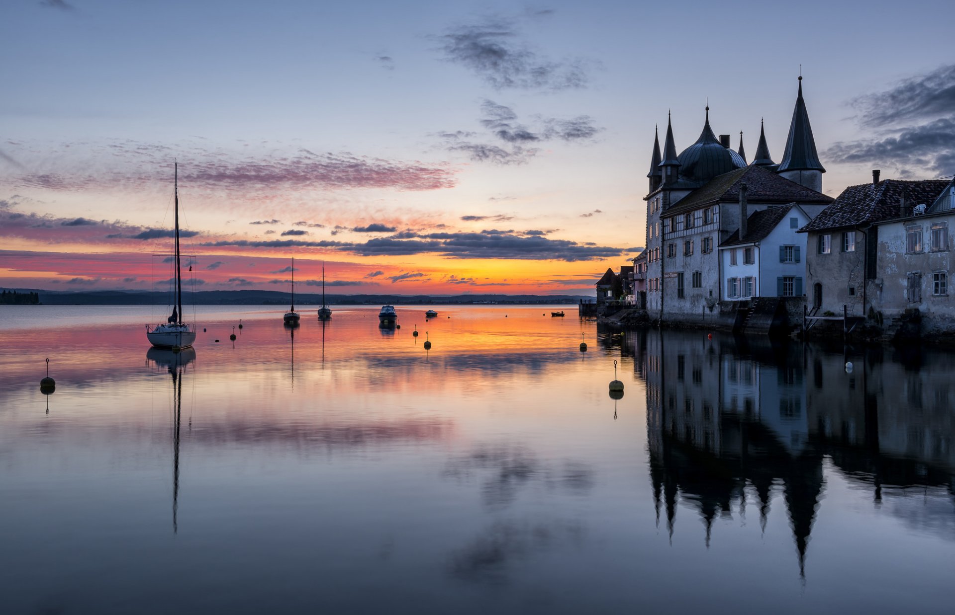 thurgau switzerland lake constance steckborn castle