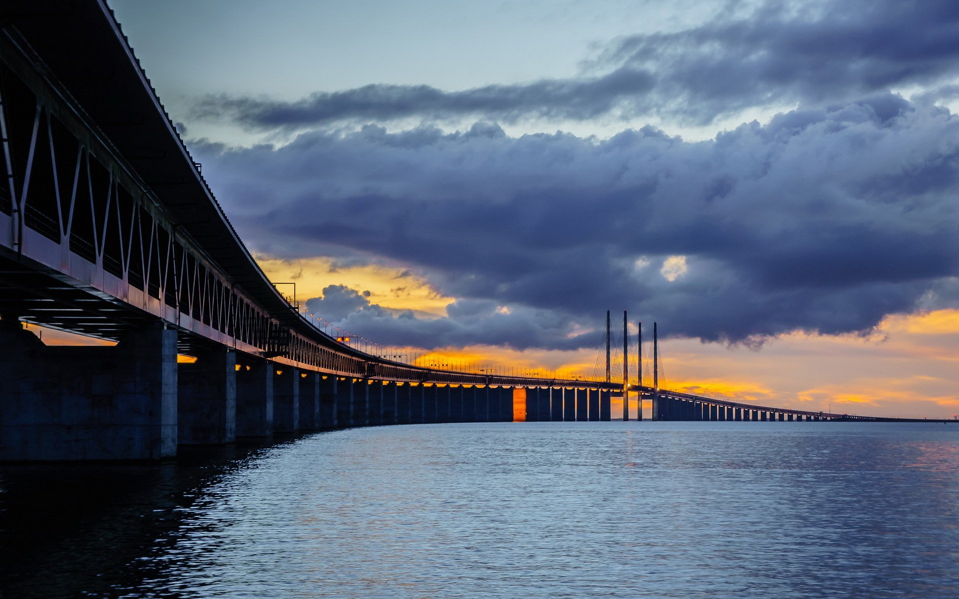suède scanie bunkeflostrand öresund bridge