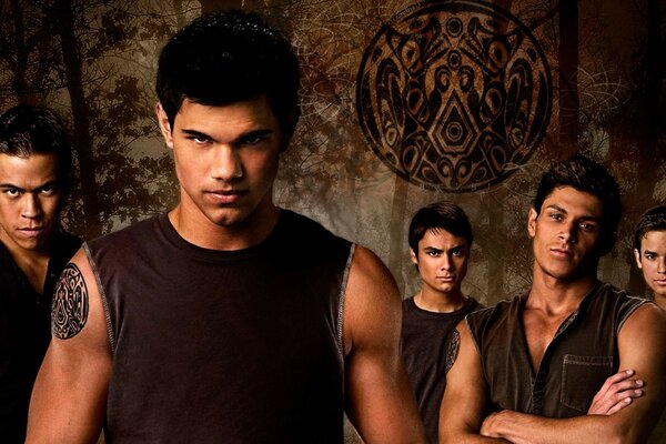 Taylor Lautner como Jacob de Crepúsculo