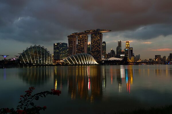 Marina bay sands w Singapurze
