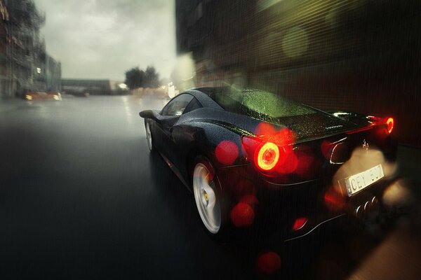 Ferrari fait le tour de la ville