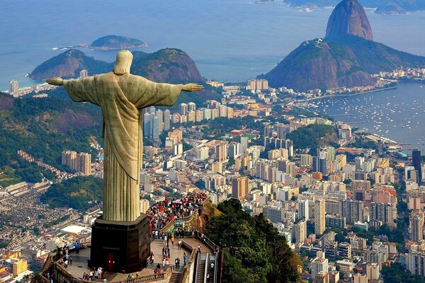 Posąg Chrystusa w Rio de Janeiro, Brazylia