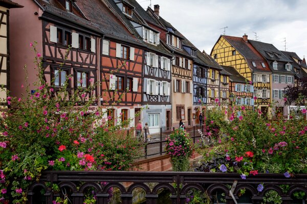 The beautiful cityscape of France