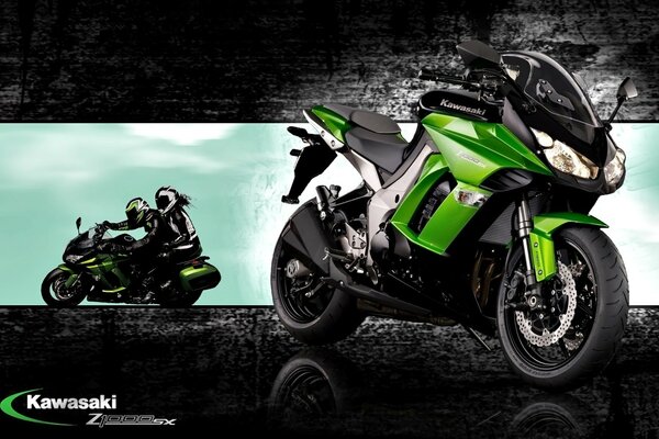 Z1000SX motorcycles,-sports carrying power