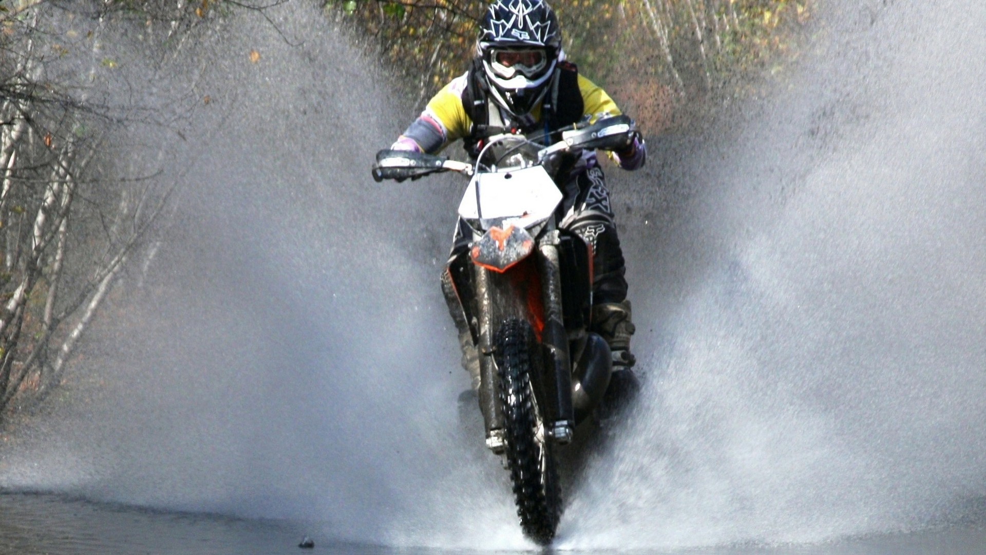 motorcycle bike cool water