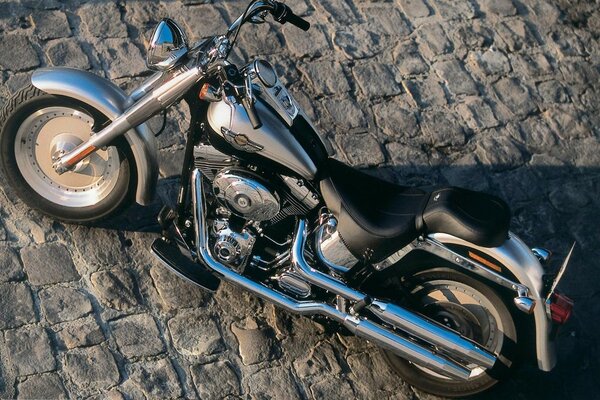 La fantastica bici di Harley Davidson