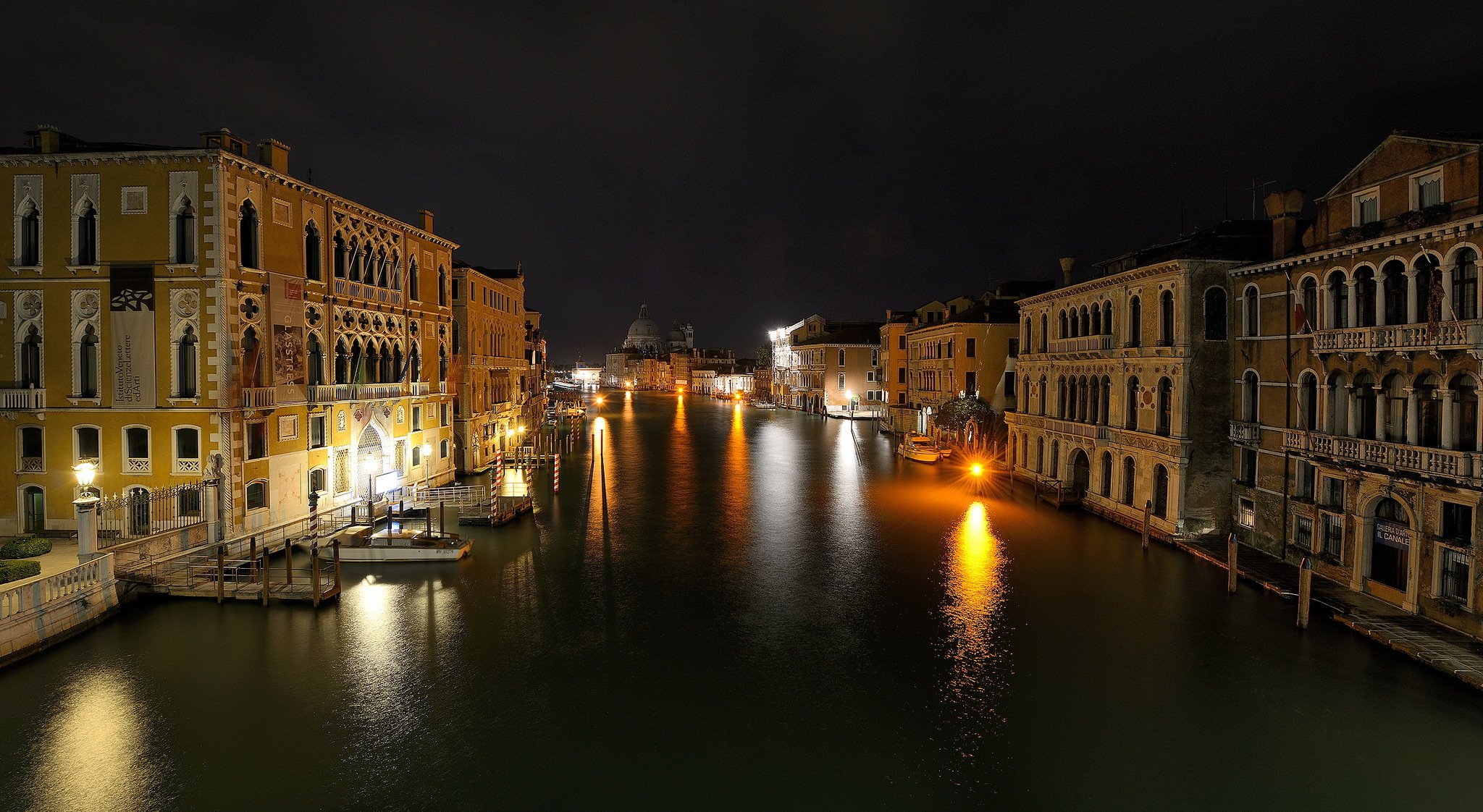 italia venezia notte luci