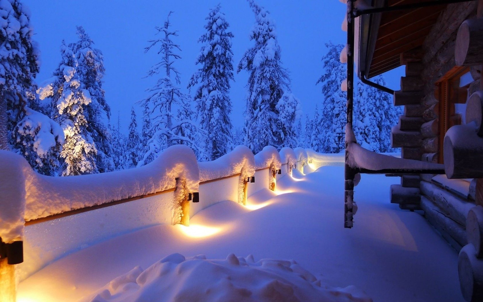 paesaggio casa neve natura inverno alberi