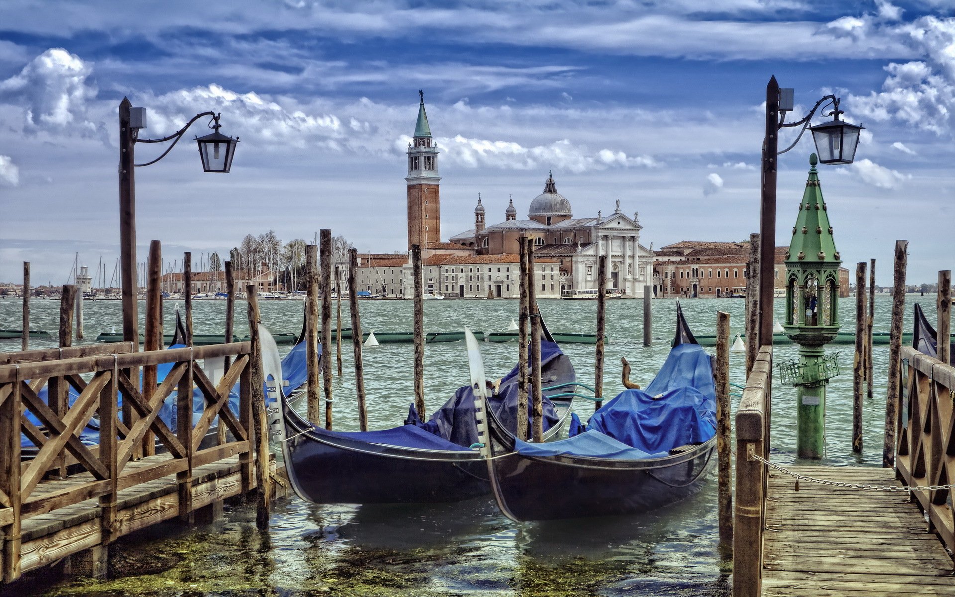 venezia gondole città