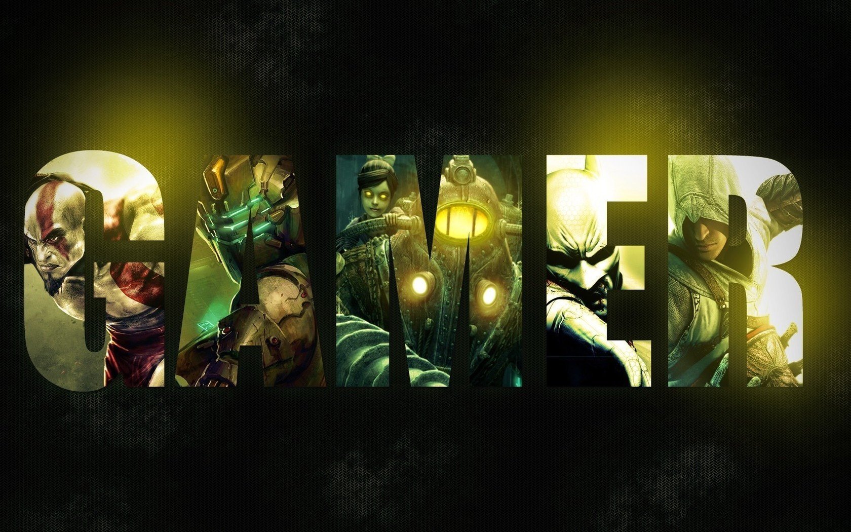 gamer wallpaper napis