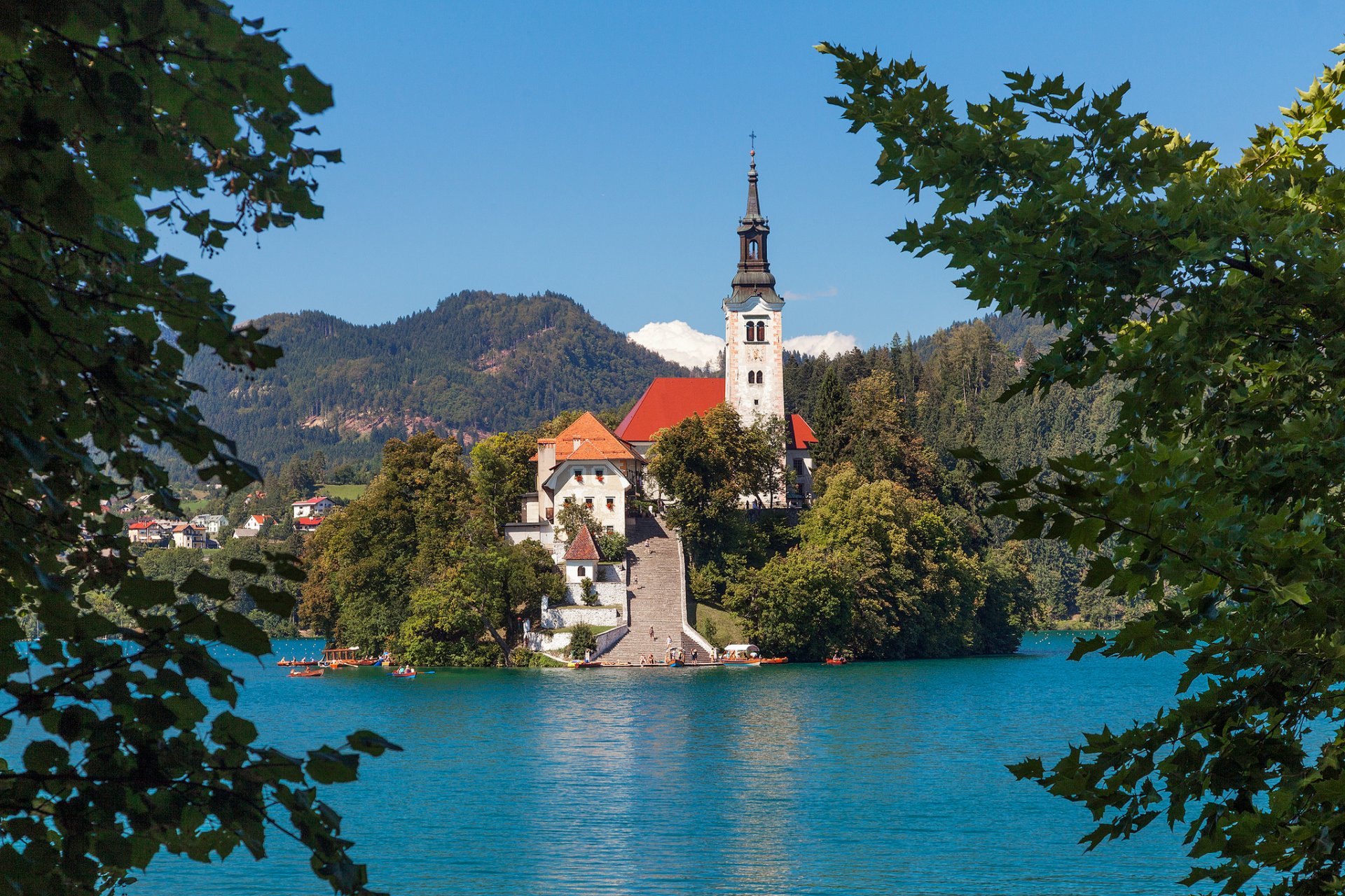 iglesia de peregrinación de la asunción de la santísima virgen maría bled eslovenia lago bled iglesia de la ascensión de la virgen maría lago bled isla