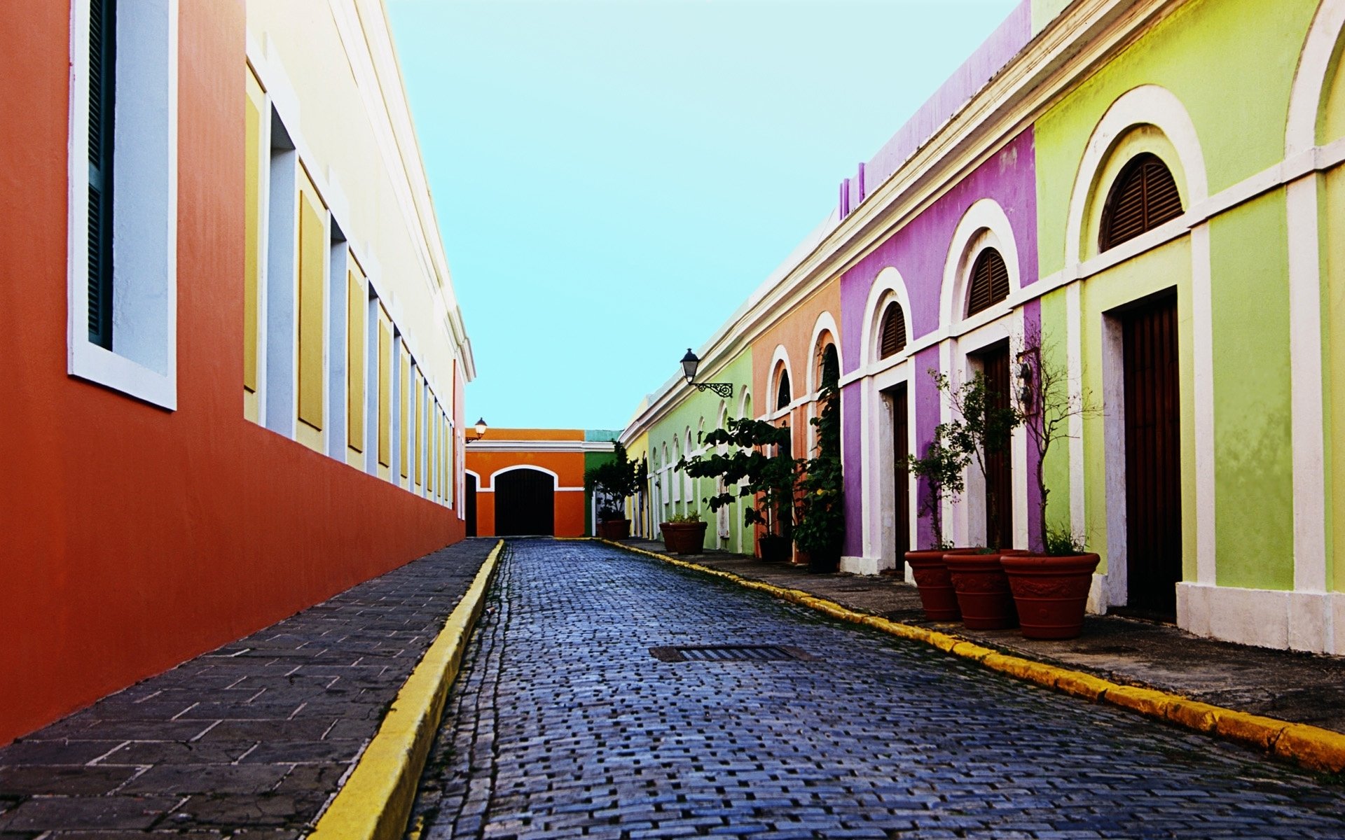 città via colore costruzioni