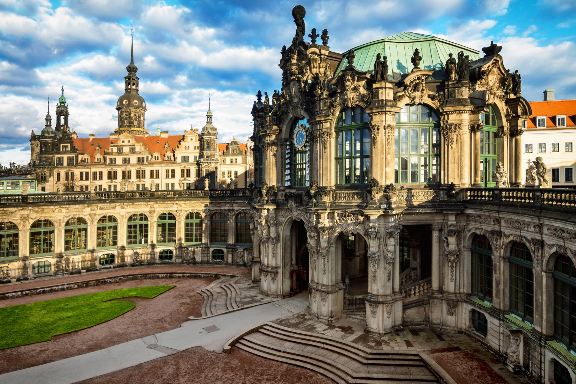 dresden altstadt germany city architecture building