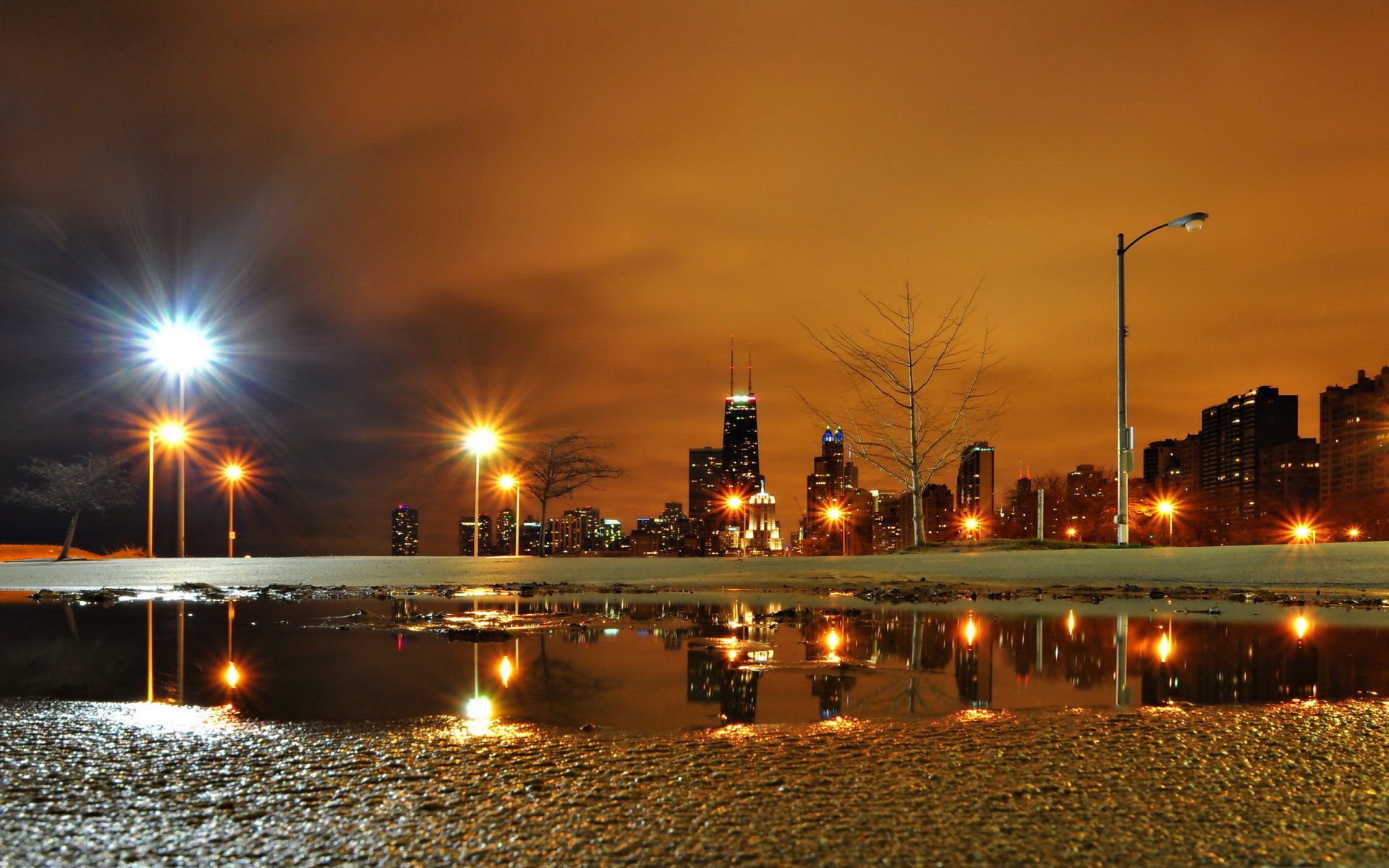 città strada notte