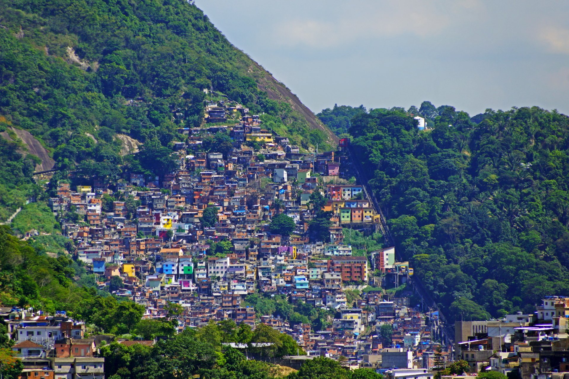 brasil casa montañas río de janeiro ciudad foto