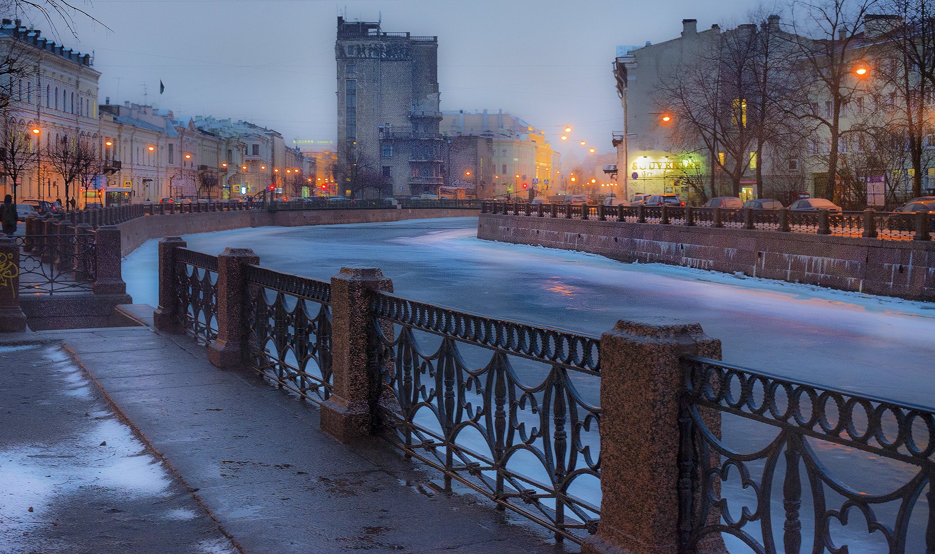 petersburg peter rosja rzeka zima petersburg wieczór petersburg leningrad