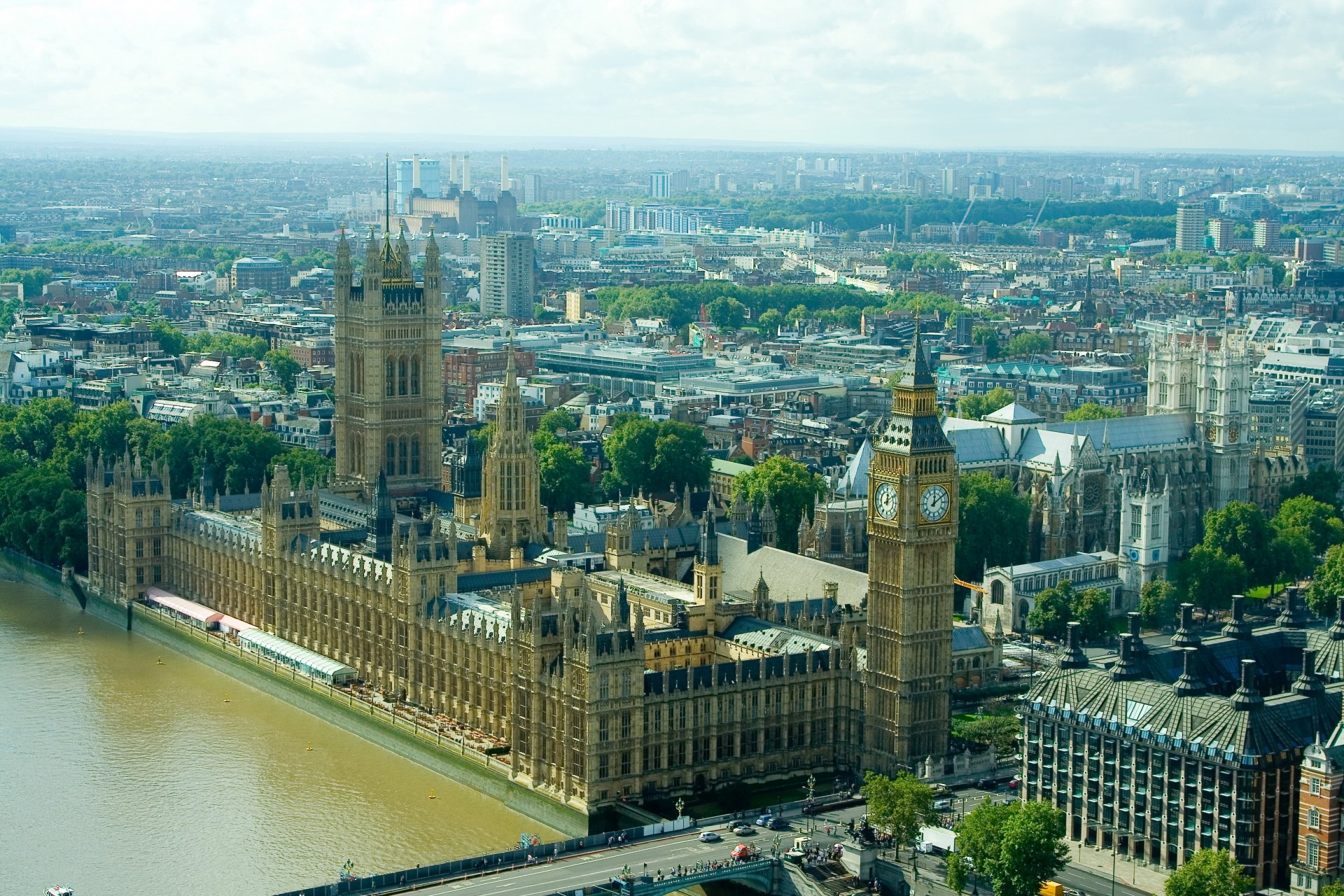 großbritannien england westminster palace big ben london von oben stadt foto