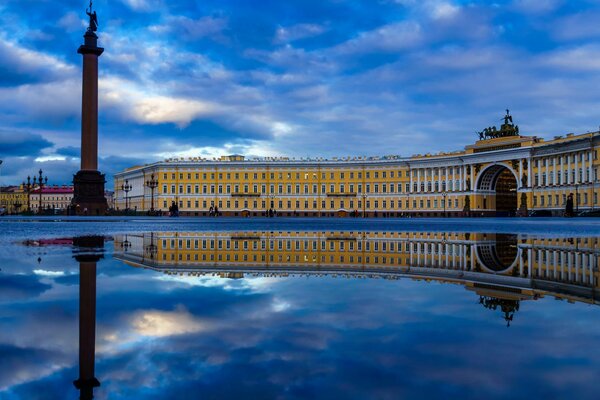 Schlossplatz in St. Petersburg